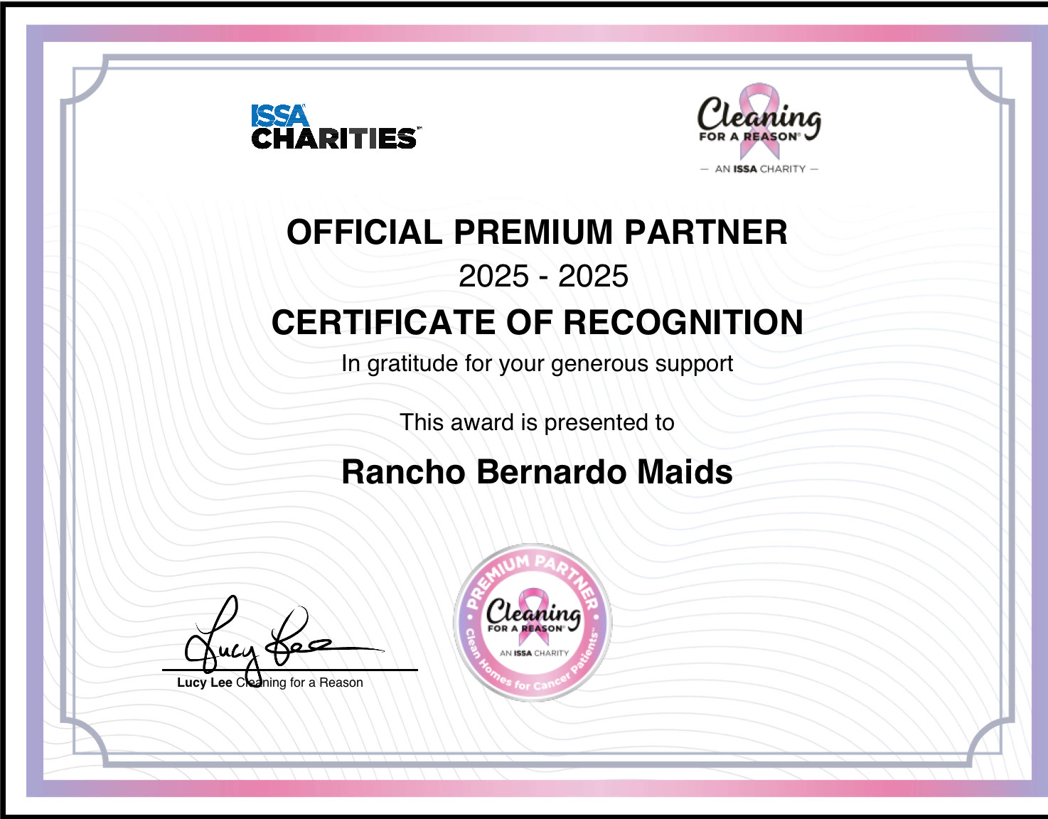 professional certificate